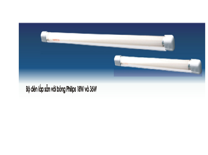 Bộ đèn huỳnh quang chấn lưu điện tử
