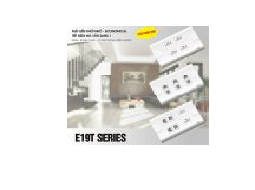 Công tắc ổ cắm E19T