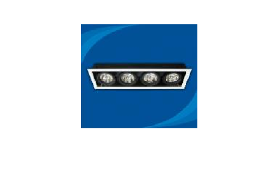 Đèn rọi âm trần bóng halogen - OLB450MR111 (DLK1191)