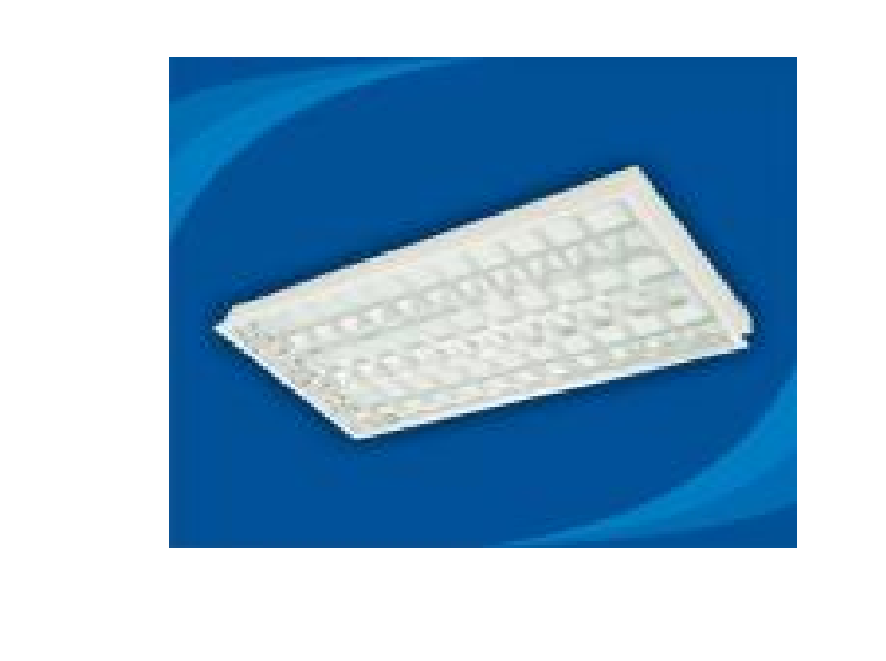 Máng đèn huỳnh quang âm trần - PRFK
