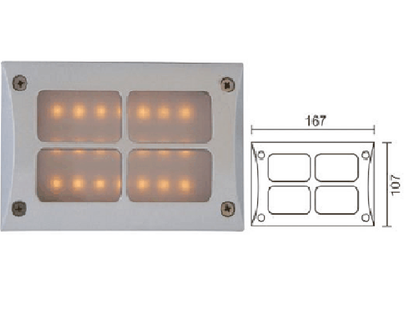 Đèn LED chiếu vách DK-A002