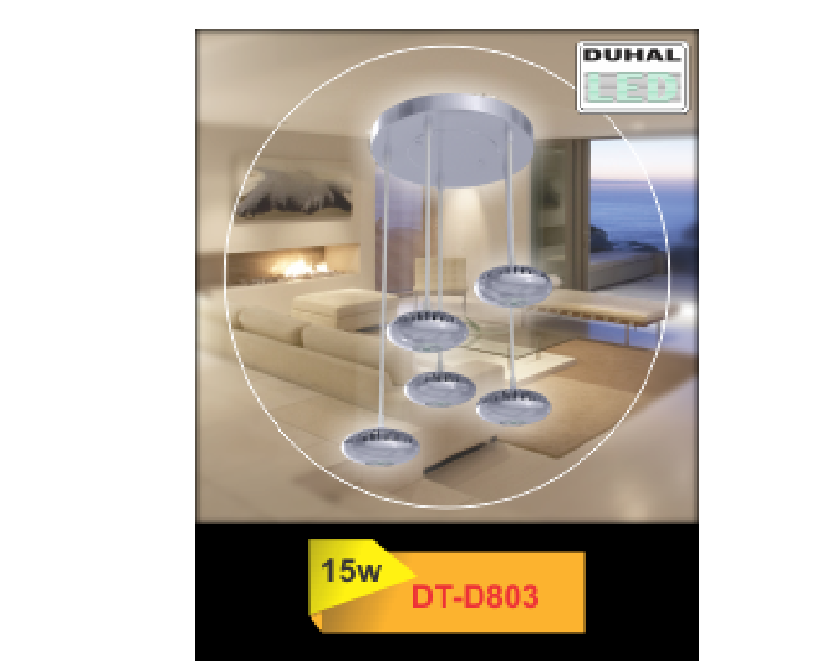 Đèn LED treo thả DT-D803