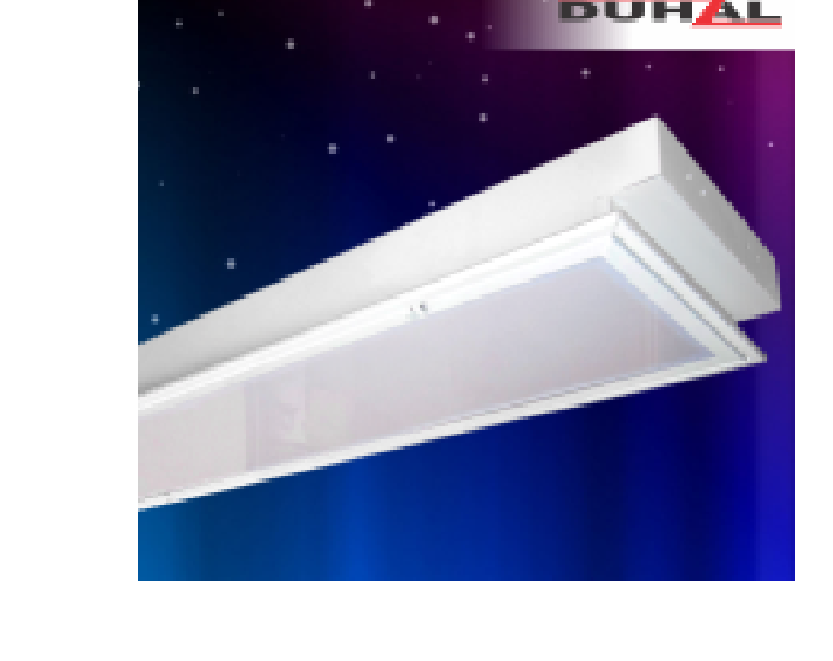 Máng đèn tán quang âm trần chụp mica - LLA