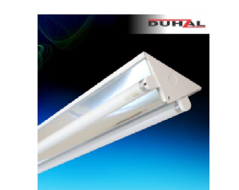 Đèn công nghiệp chữ V chóa phản quang - DDK