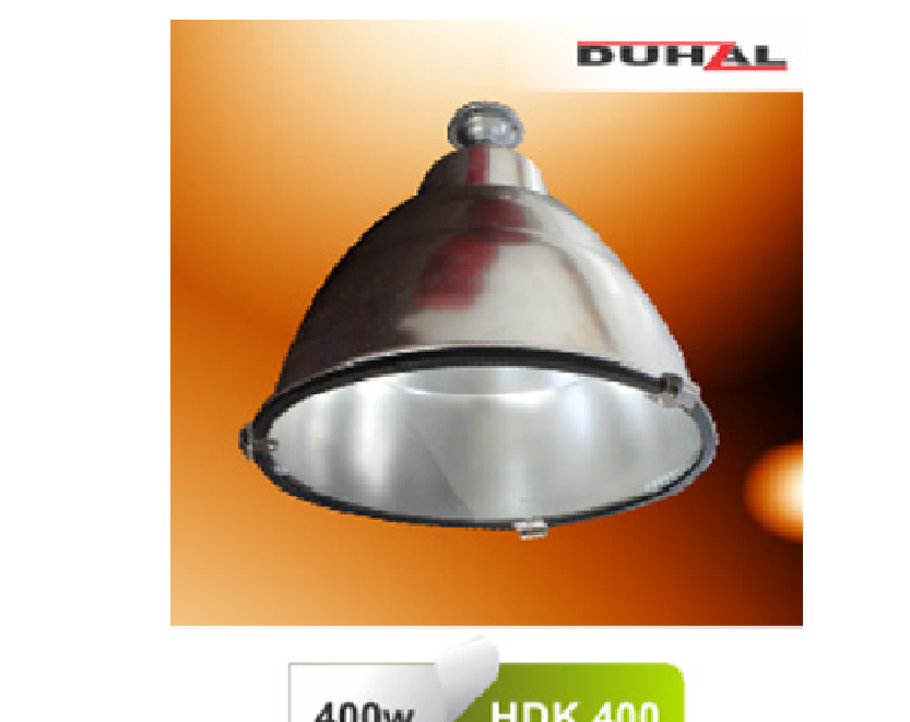 Đèn chóa công nghiệp có kiếng - HDK 400