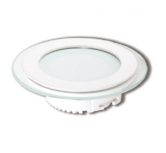 Đèn LED âm trần siêu mỏng có kính (dạng tròn) - CD116