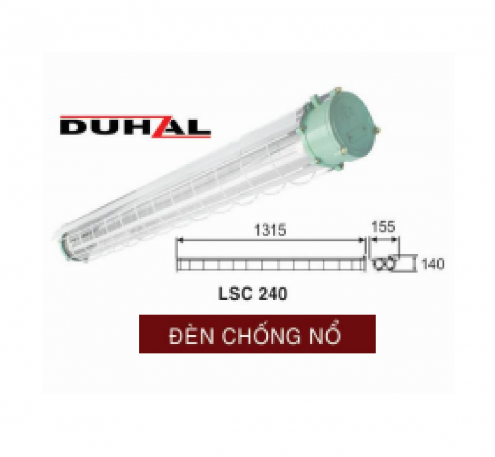 Đèn chống nổ LSC 140/LSC 240